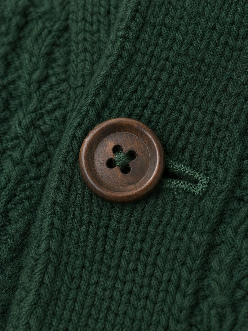 Kids cardigan reinforced button attachment — CPSIA compliant manufacturer China