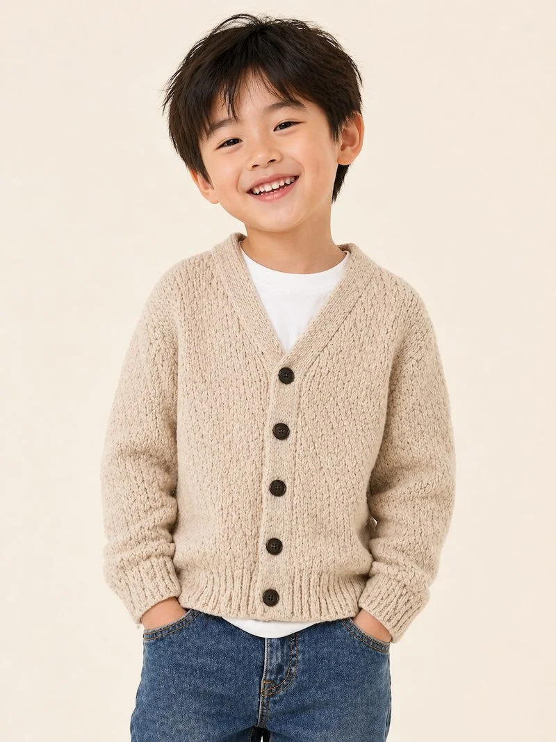 Kids Cardigan on Amazon: What Sells and How to Manufacture Your Own — Lin Sweater Factory knitwear manufacturer China