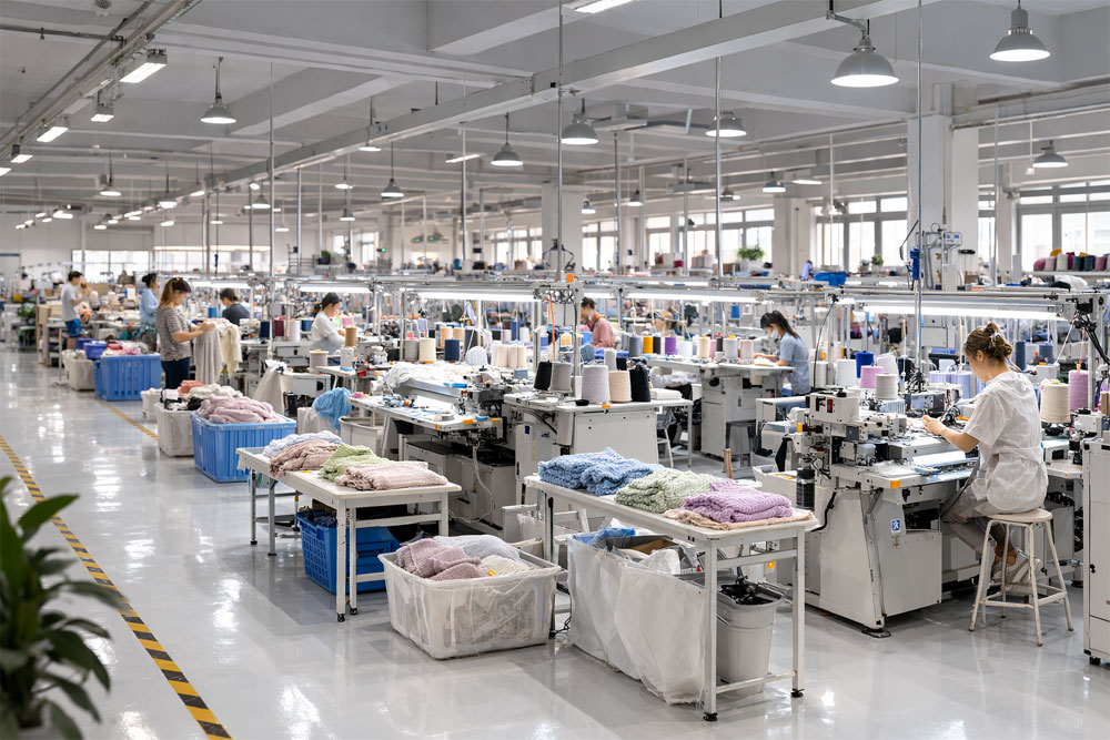 Factory inspection checklist knitwear China