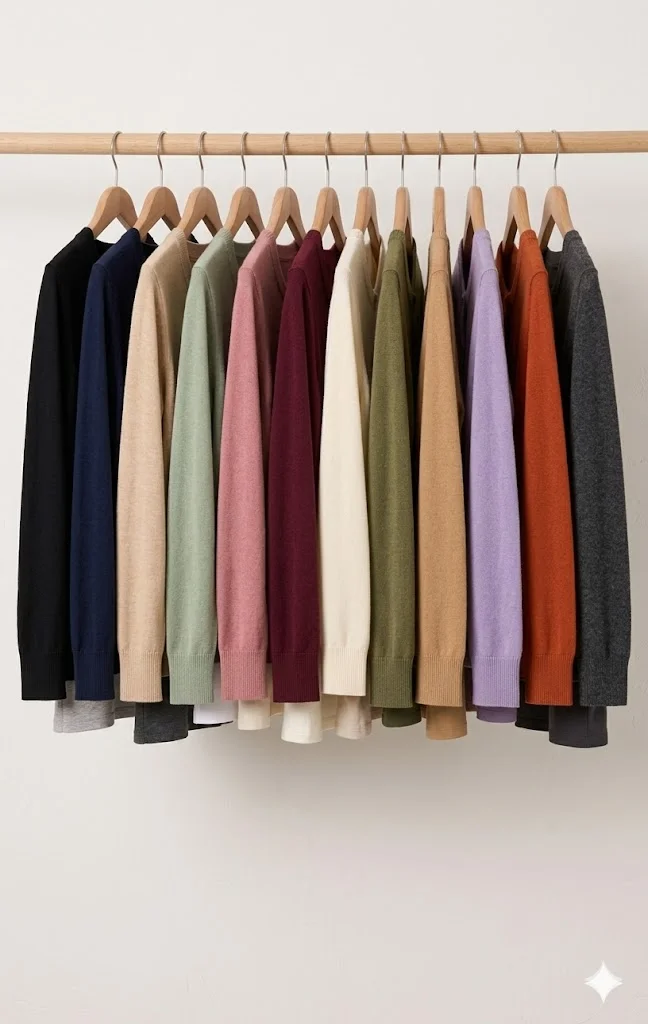 How to Split Colors and Sizes in a Low MOQ Sweater Order — Lin Sweater Factory knitwear manufacturer China