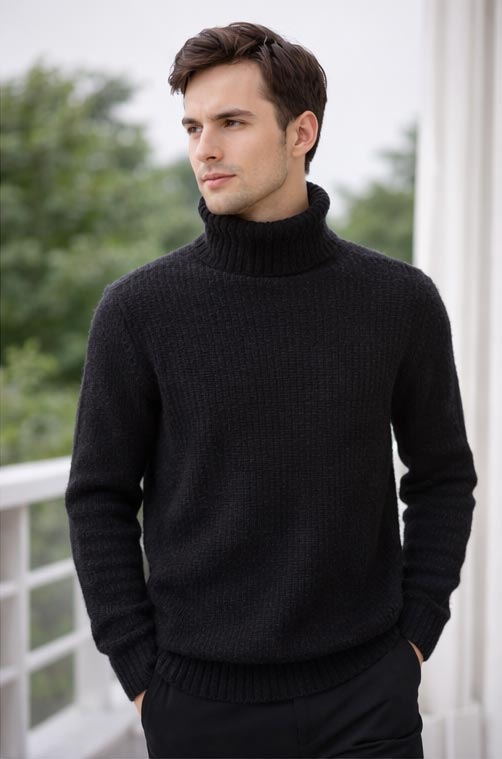 Men's Turtleneck Sweater